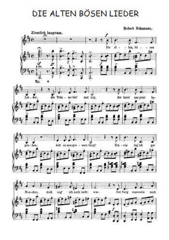 Die alten bosen Lieder